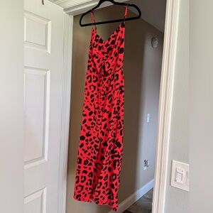 topshop Leopard Print dress